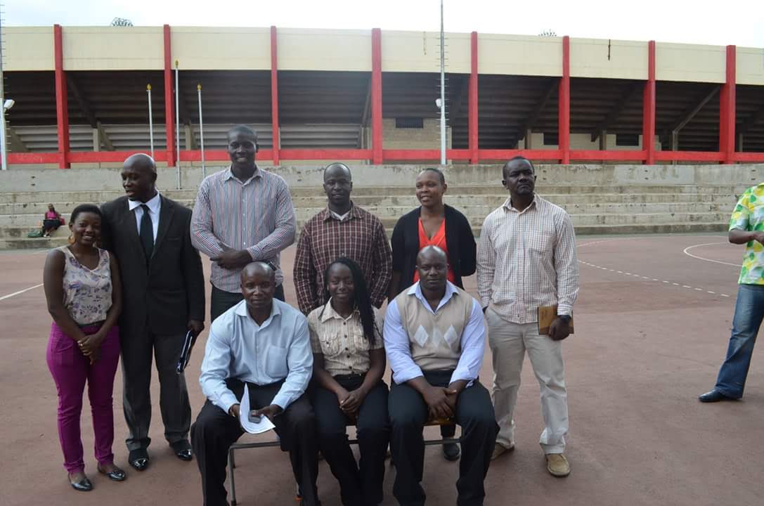 Kbbf officials taking a photo