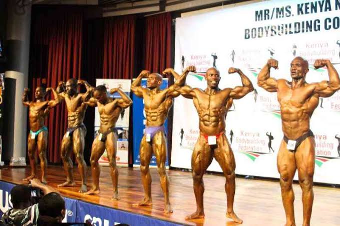 Bodybuilding athletes